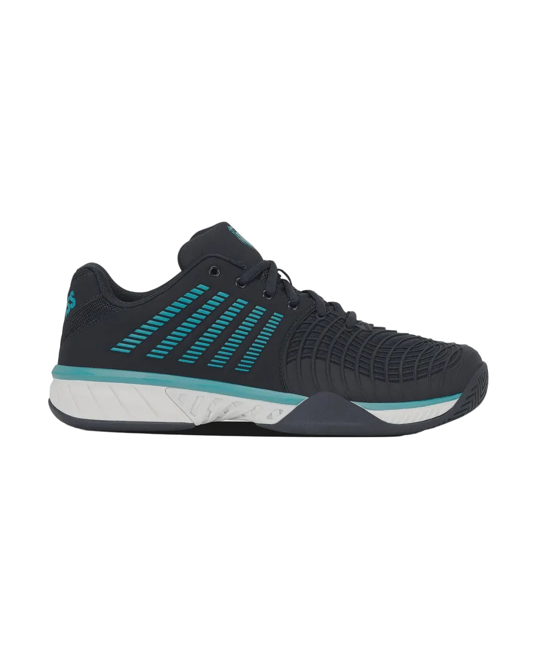 K-Swiss Express Light 3 Men's Tennis Shoe - Black/Teal