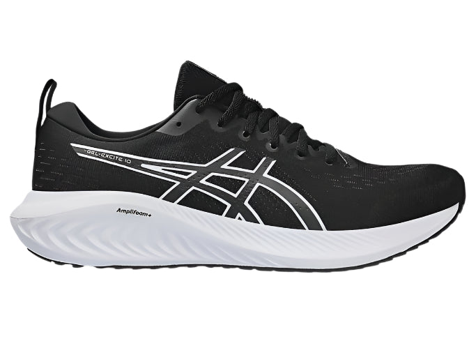 Asics Gel Excite 10 Mens Running Shoe - Black/White
