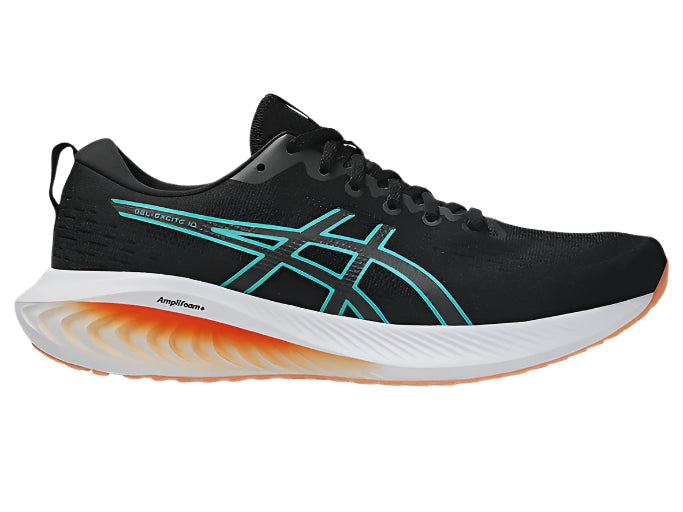 Asics Gel Excite 10 Mens Running Shoe - Black/Wave Teal