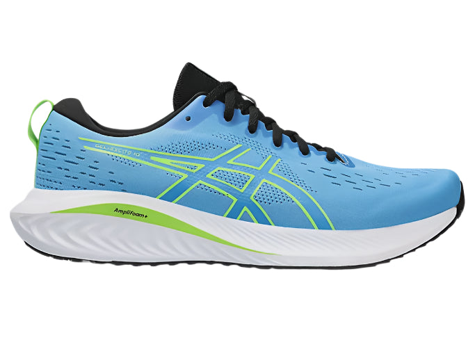 Asics Gel Excite 10 Mens Running Shoe -  Waterscape/Electric Lime
