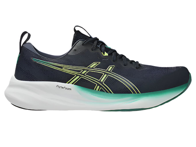 Asics Gel Pulse 16 Mens Running Shoe - Midnight/Lucid Yellow