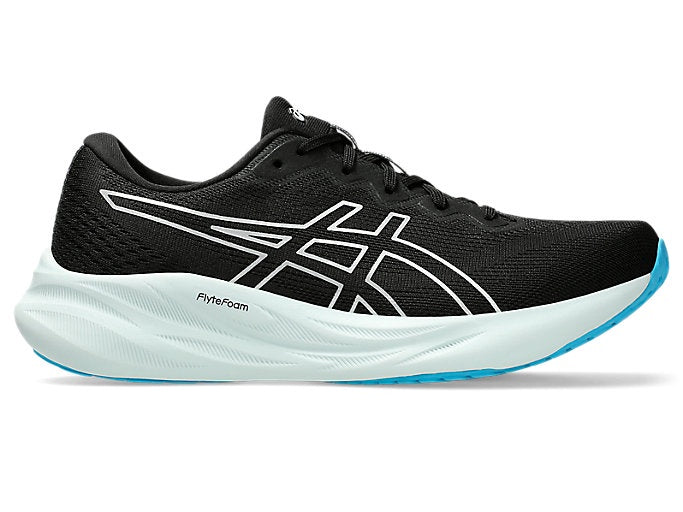 Asics Gel Pulse 15 Ladies Running Shoes - Black/Pure Silver