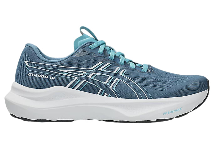 Asics  GT-2000 14 Ladies Running Shoes - Winter Sea/White