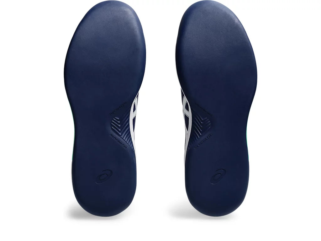Gel Dedicate 8 Mens Indoor Carpet Shoe - Blue Expanse / White