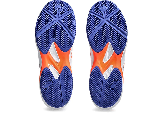 Asics Solution Swift FF 2 Padel Shoes -White/Dark Cobalt