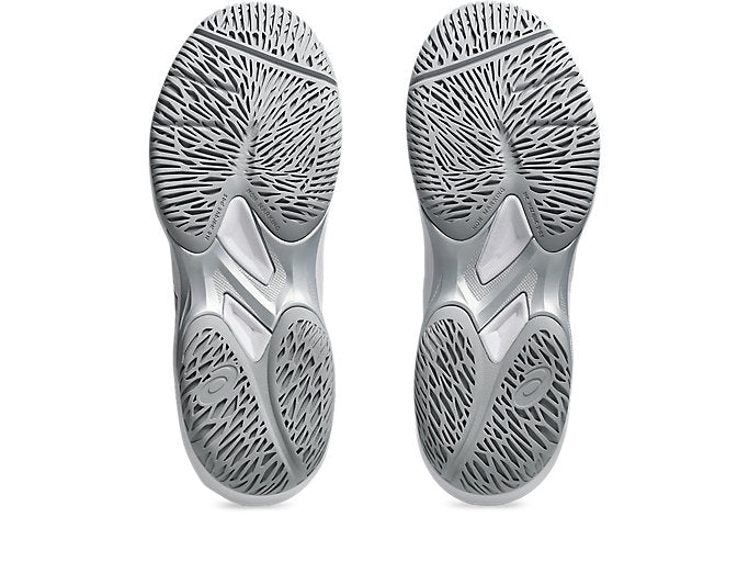 Asics Game FF Ladies Tennis Shoe - White/Pure Silver