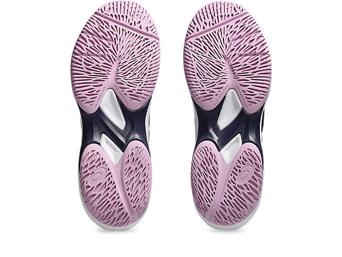 Asics Game FF Ladies Ladies Tennis Shoe - Indigo Fog/White