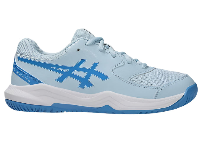 Asics Gel Dedicate 8 GS Tennis Shoes - Light Blue/Blue Coast