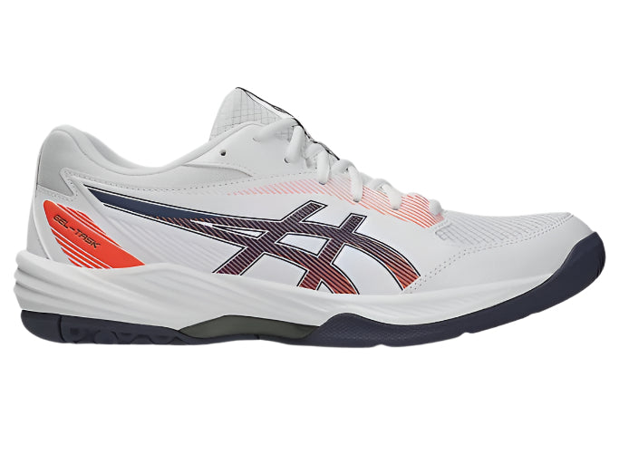 Asics Gel Task 4 Mens Tennis Shoes - White/Indigo Fog