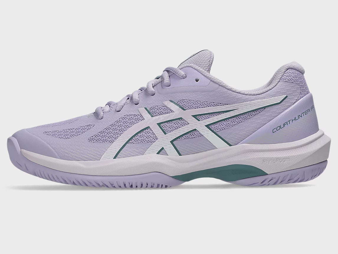 Asics Court Hunter FF Ladies Indoor Court Shoe - Murasaki/Dahlia