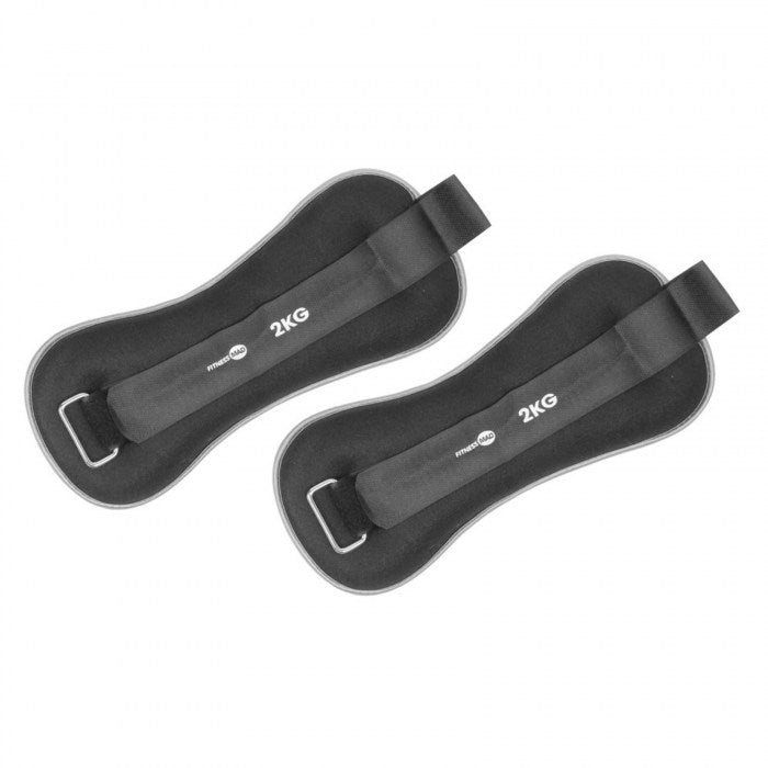 Fitness Mad Wrist/Ankle Weights 2 x 2Kg