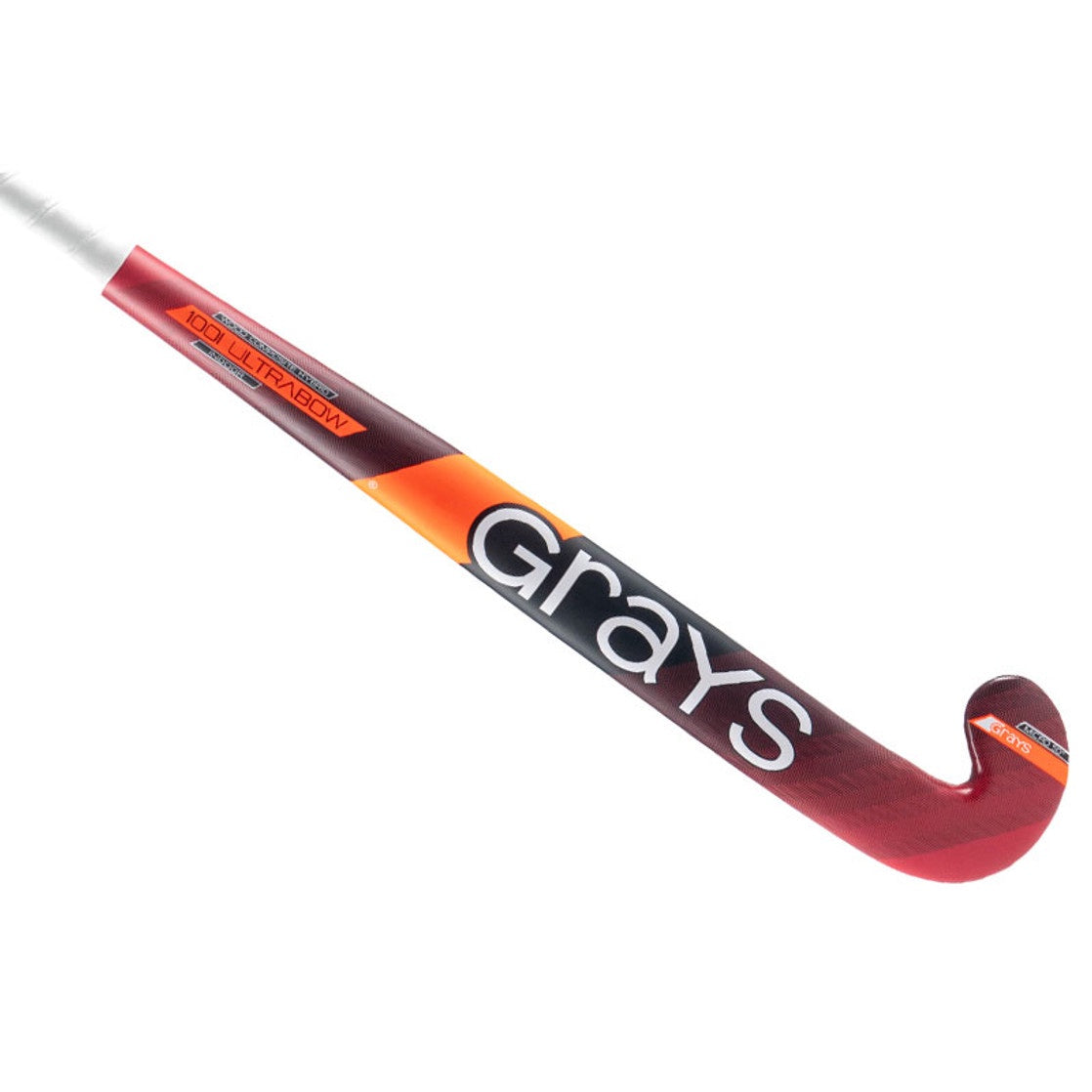 Grays 100i Ultrabow Indoor Hockey Stick - Red/Black
