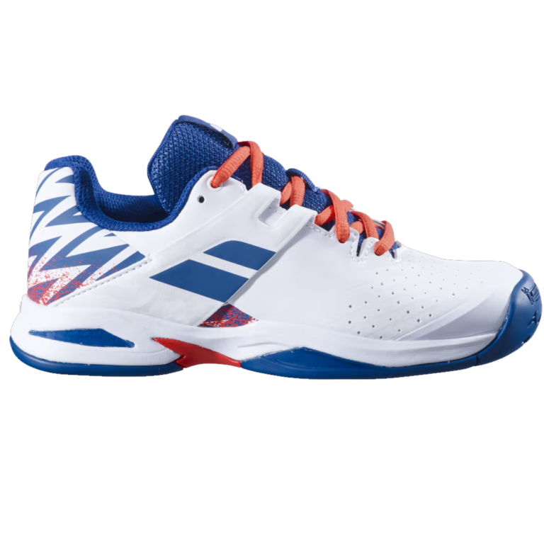 Babolat Propulse AC Junior Tennis Shoes - White/Estate Blue