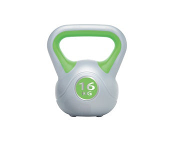 Urban Fitness Vinyl Kettlebell (16kg/Green)