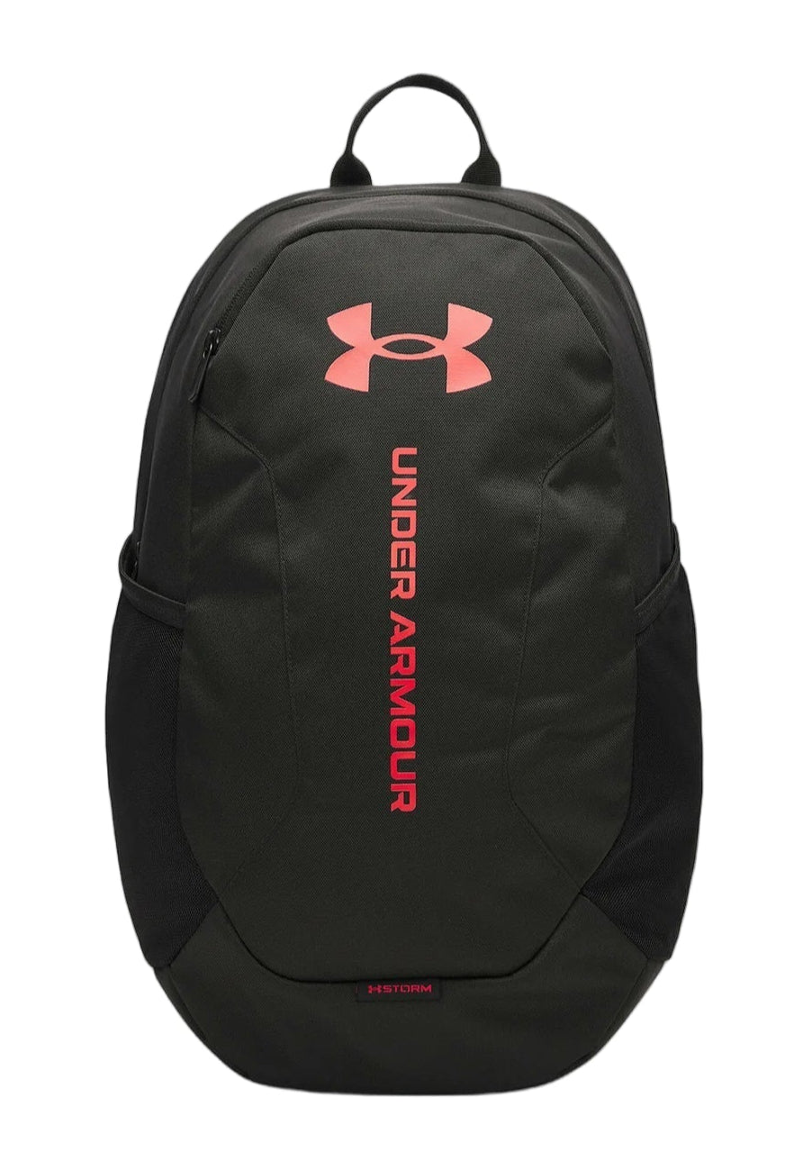 Under Armour Hustle Lite Backpack - Black and Red