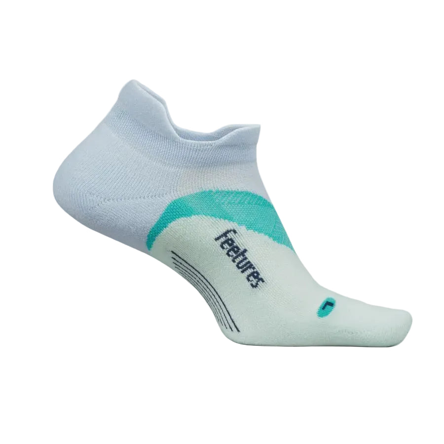 Feetures Elite Max Cushion No Show Tab - Glacier Mist
