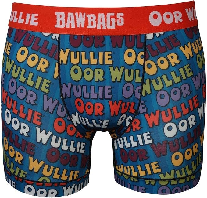 Bawbags Cool De Sacs Oor Wullie Colours Boxer Shorts
