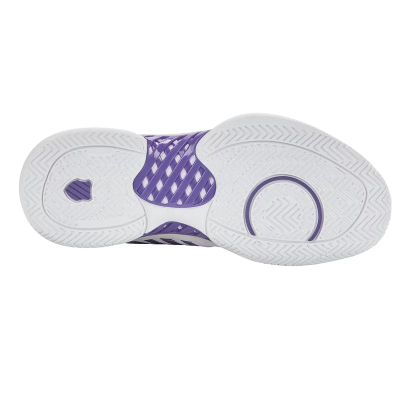 K-Swiss Express Light 3 Ladies Tennis Shoes - White/Purple Haze