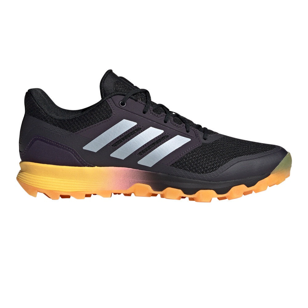 Adidas Flexcloud 2.1 Black/Orange Hockey Shoes