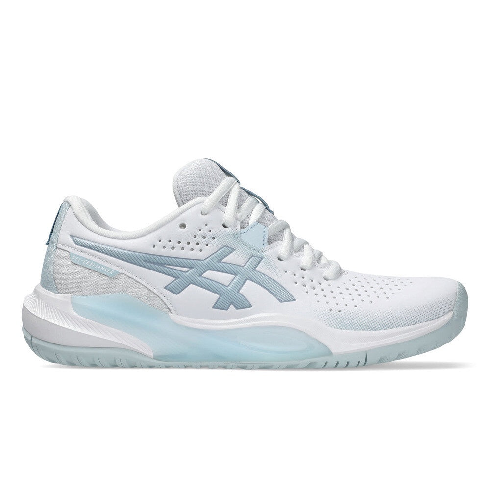 Asics Gel Challenger 15 Ladies Tennis Shoes -White / Sky