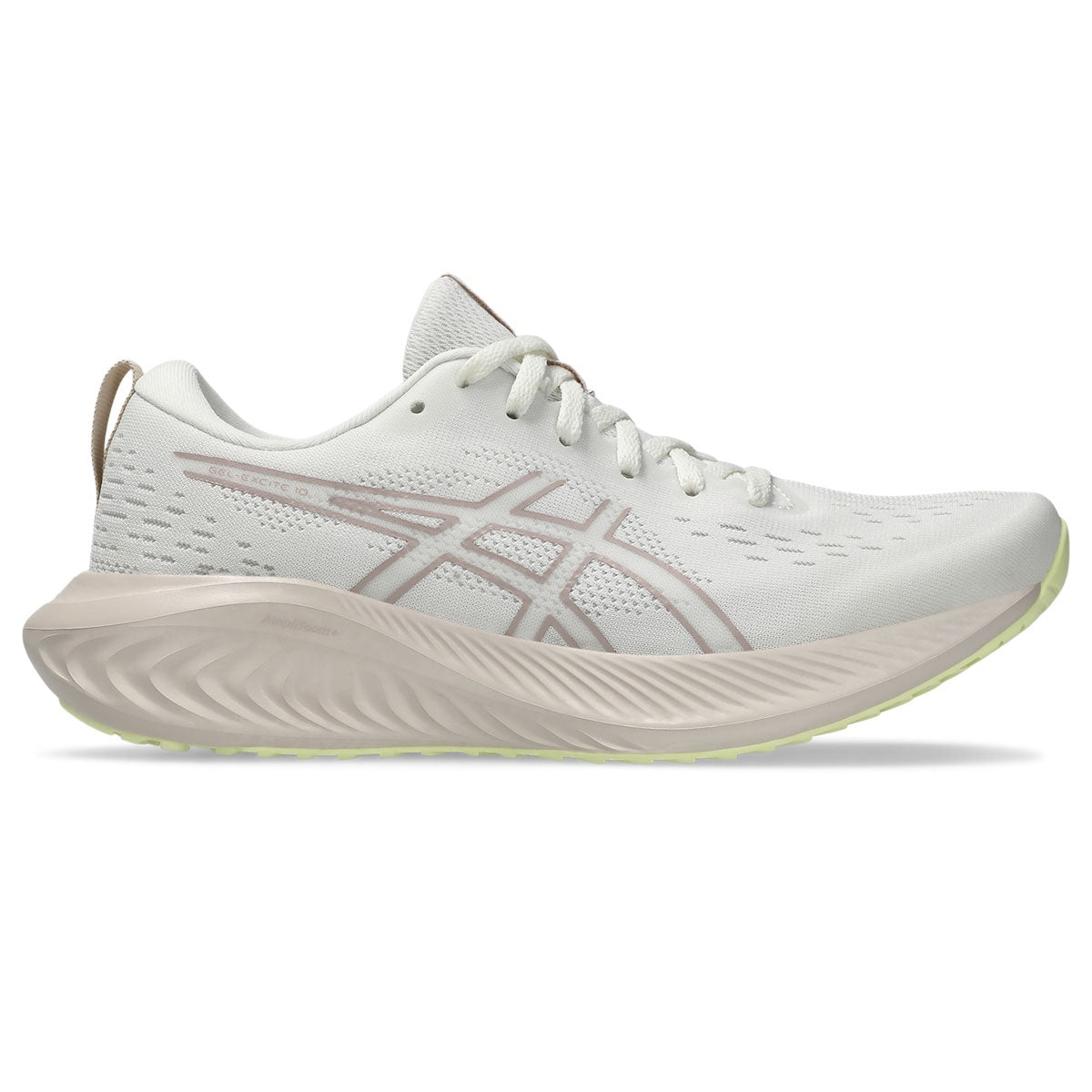 Asics Gel Excite 10 Ladies Running Shoes - Cream / Neutral Pink