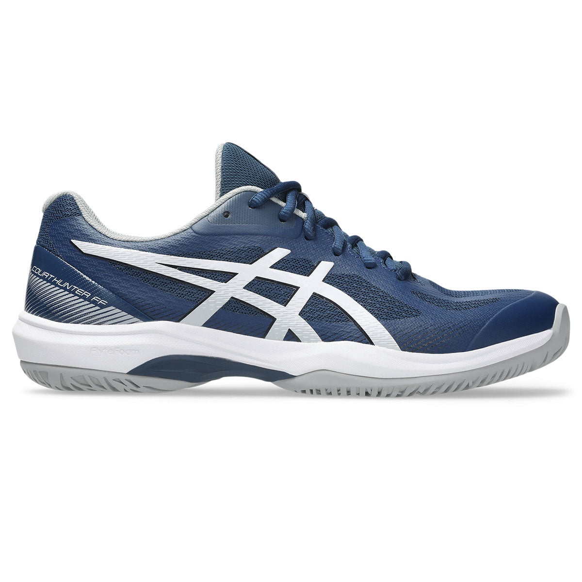Asics Court Hunter FF Men's Indoor Court Shoe - Mako Blue/Gravel