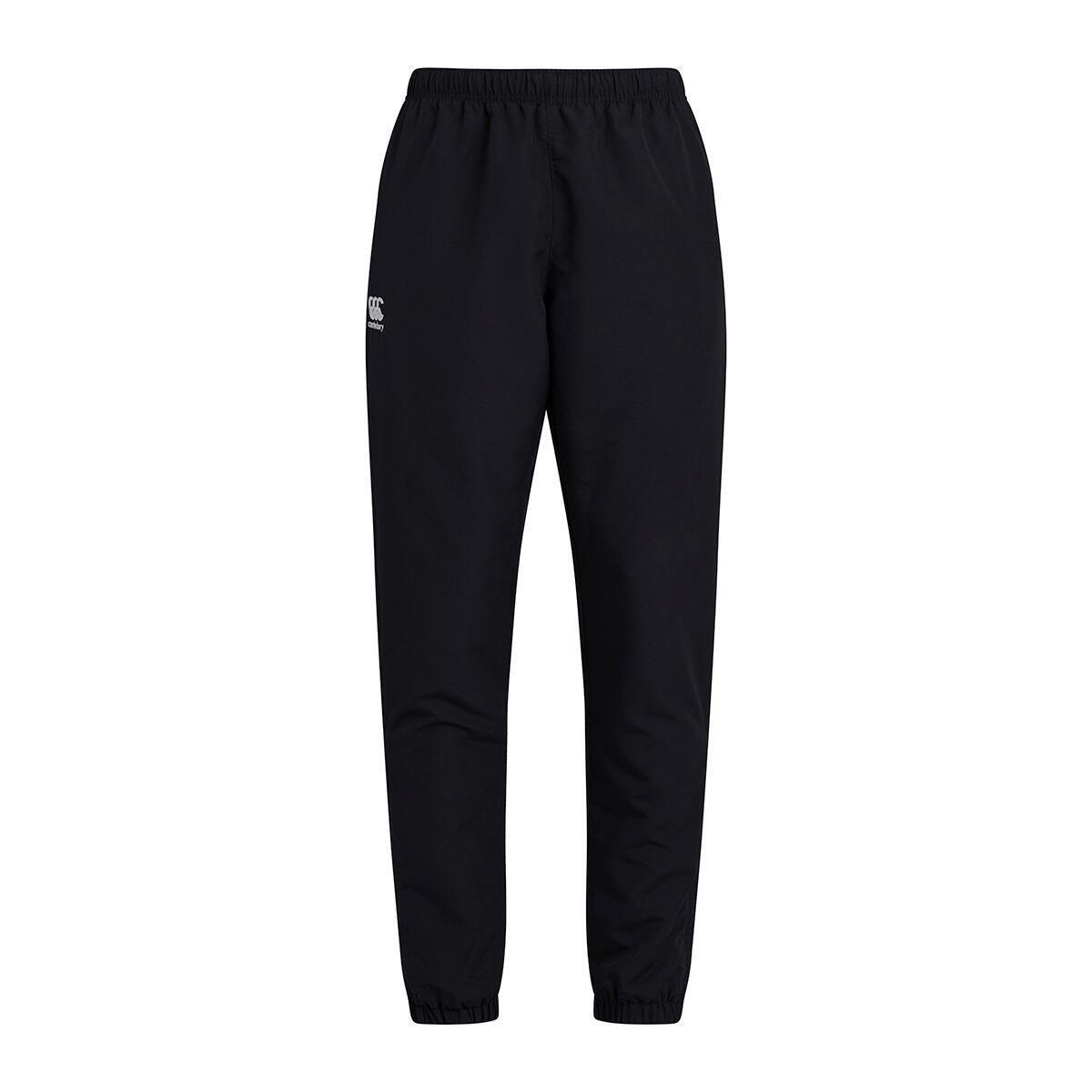 Canterbury Tapered Cuff Track Pant Black-Bruntsfield Sports Online
