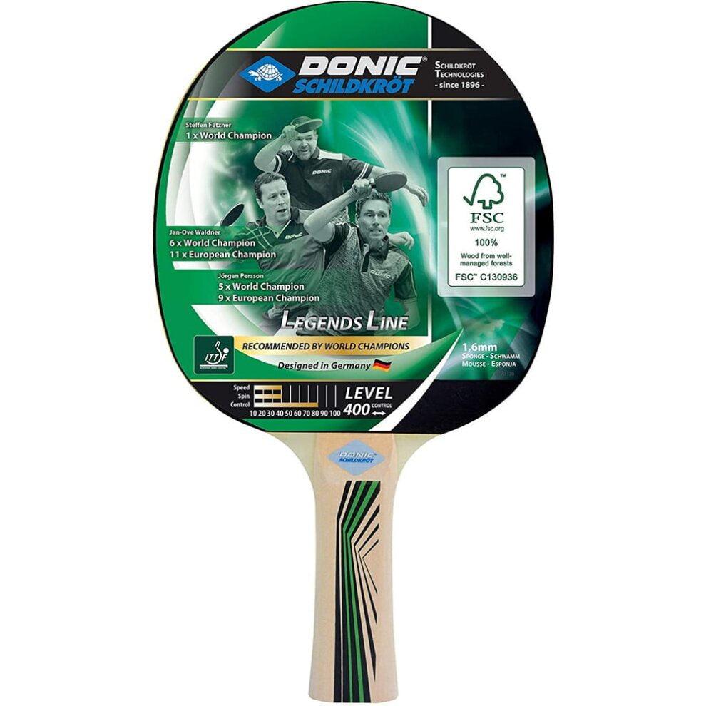 Donic Legends 400 FSC Table Tennis Bat-Bruntsfield Sports Online