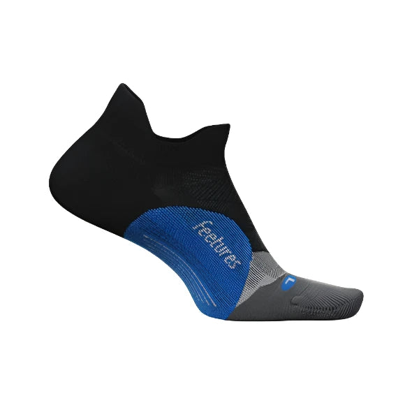 Feetures Elite Light Cushion No Show Tab Running Socks - Tech Blue