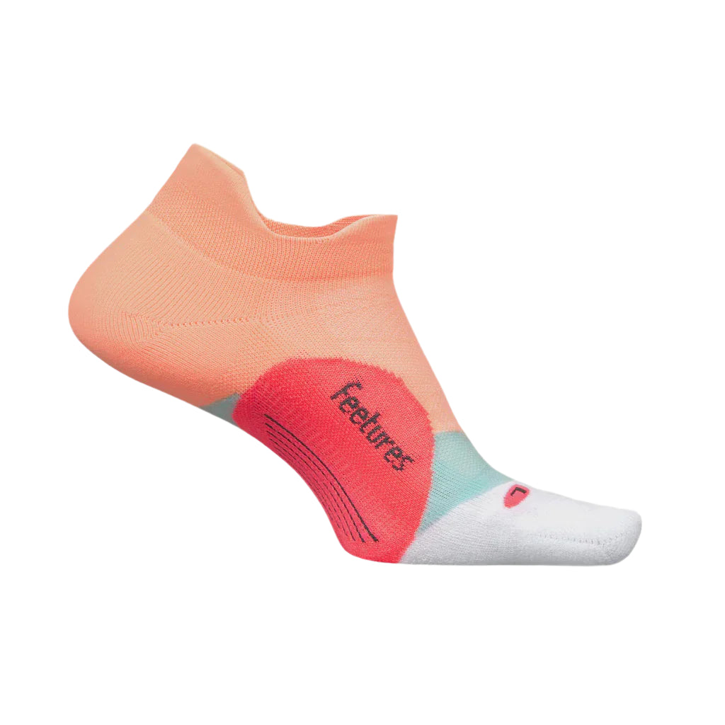 Feetures Elite Light Cushion No Show Tab - Vibrant Reef