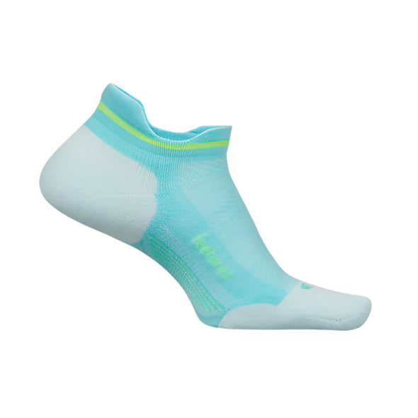 Feetures Elite Max Cushion No Show Tab - Aqua Surf
