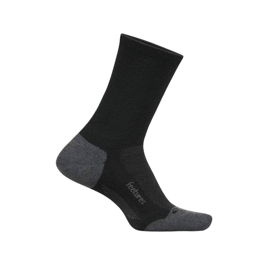 Feetures Elite Max Cushion Mini Crew - Black