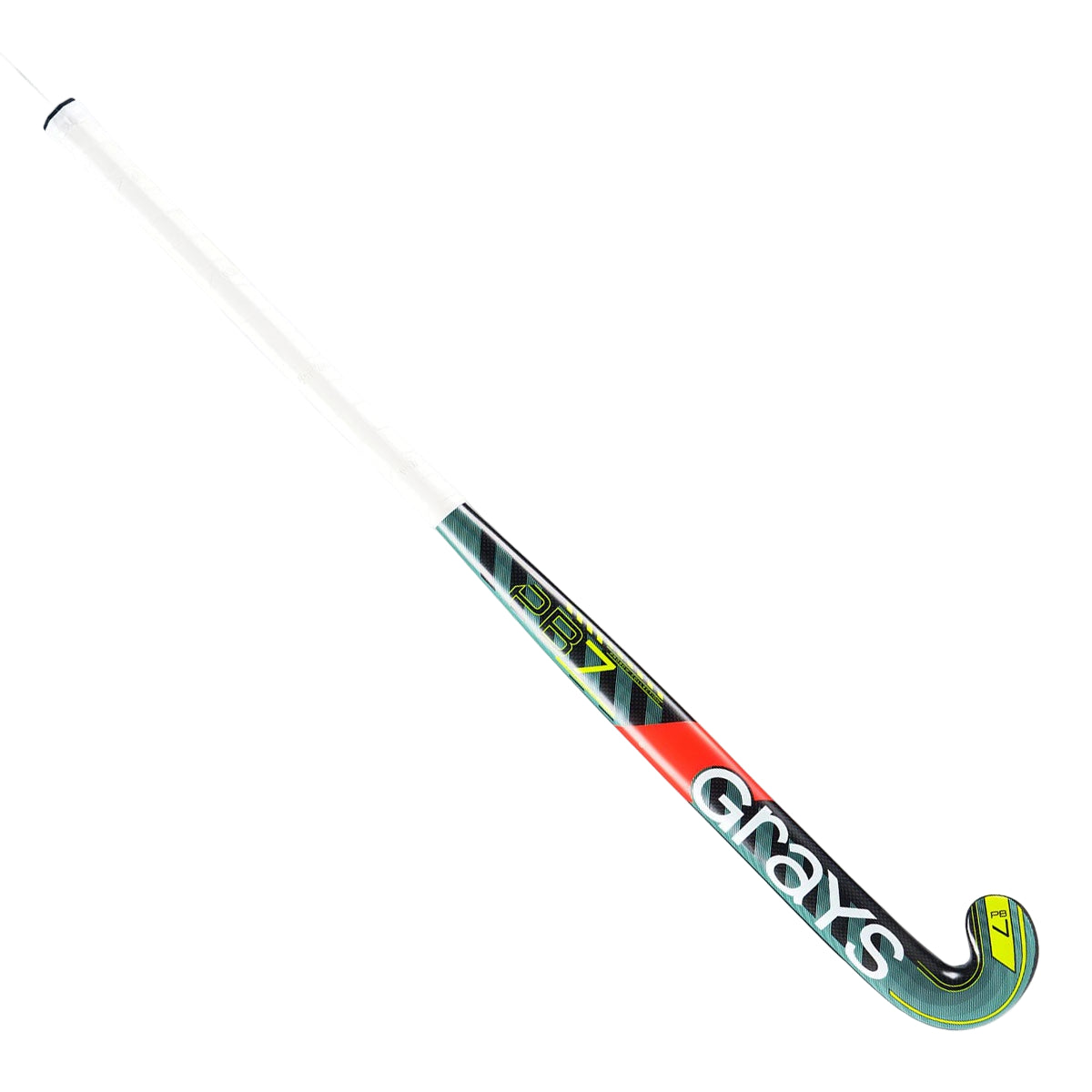 Grays Probow 7 Hockey Stick - Aqua/Fluro Yellow