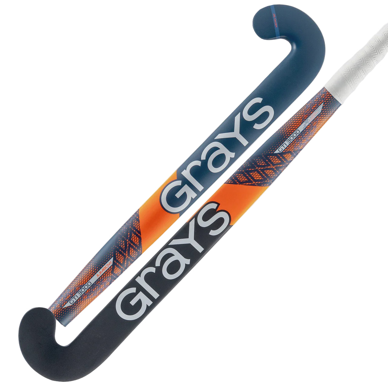 Grays GTI3000 Jumbow Composite Indoor Hockey Stick - Blue/Orange