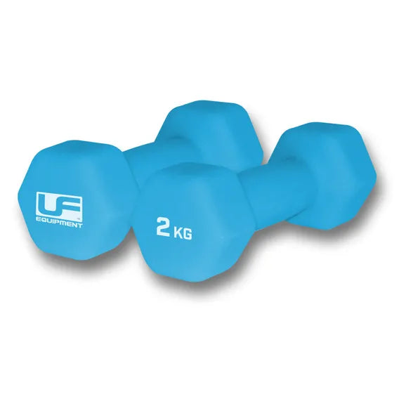 Urban Fitness Hex 2kg Dumbbells