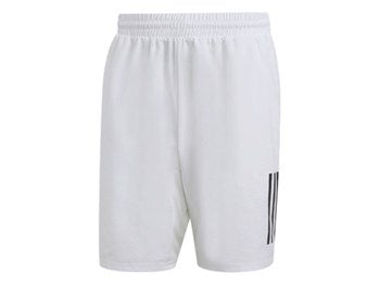 Adidas Men's Club 3 Stripe Shorts - White