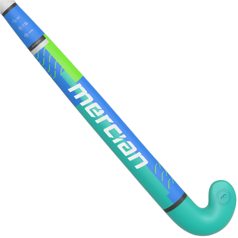 Mercian Genesis CF5 Hockey Stick - Royal/Aqua