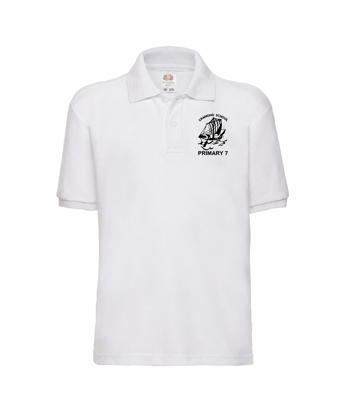 Cramond P7 Polo Shirt White