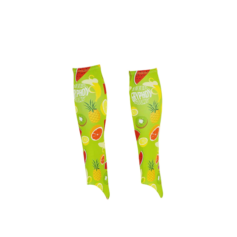 Gryphon Inner Shin Liner Sock (without stirrup) - Green Fruit