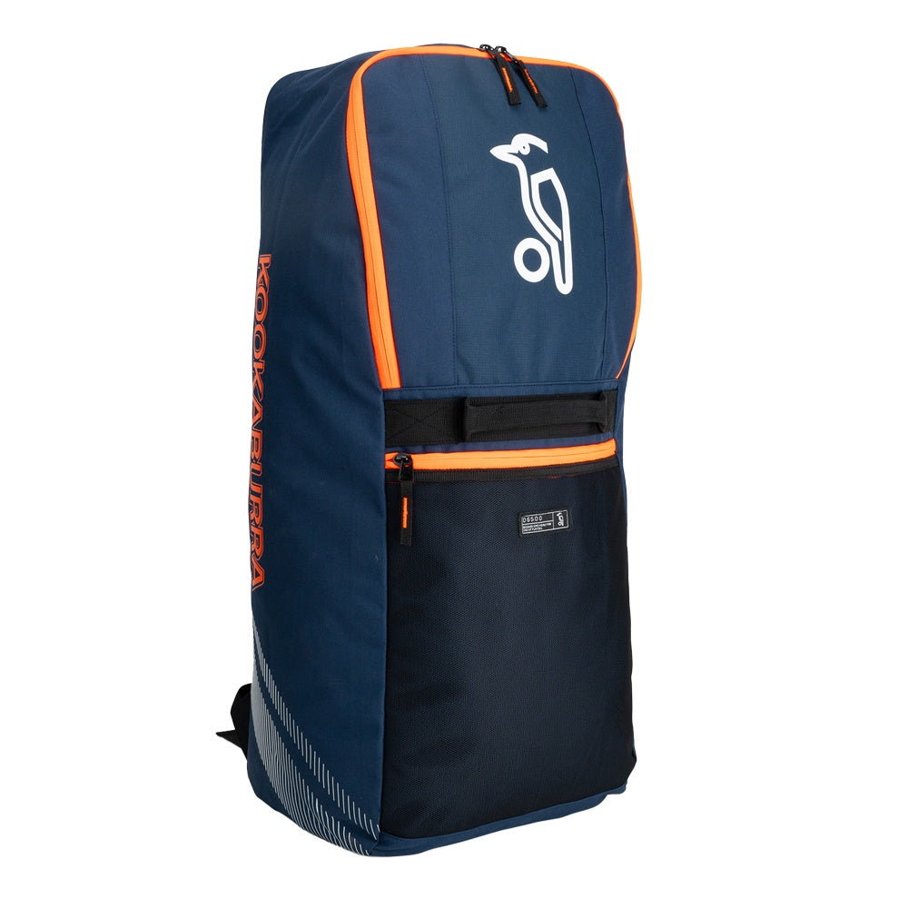 Kookaburra D6500 Cricket Duffle Bag - Navy/Orange