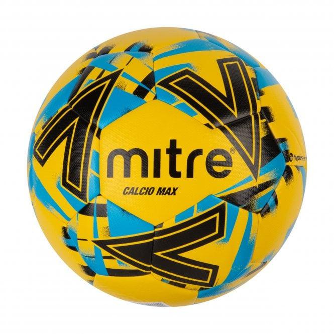 Mitre Calcio Max 2.0 Football Yel/Blue/Blk Size 5-Bruntsfield Sports Online