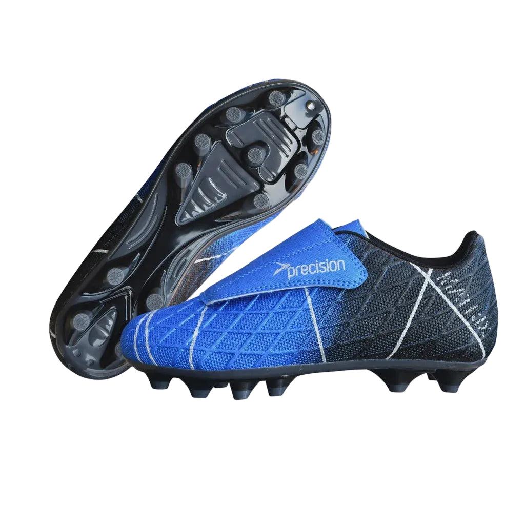 Precision Matrix Junior FG Football Boots - Blue/Black
