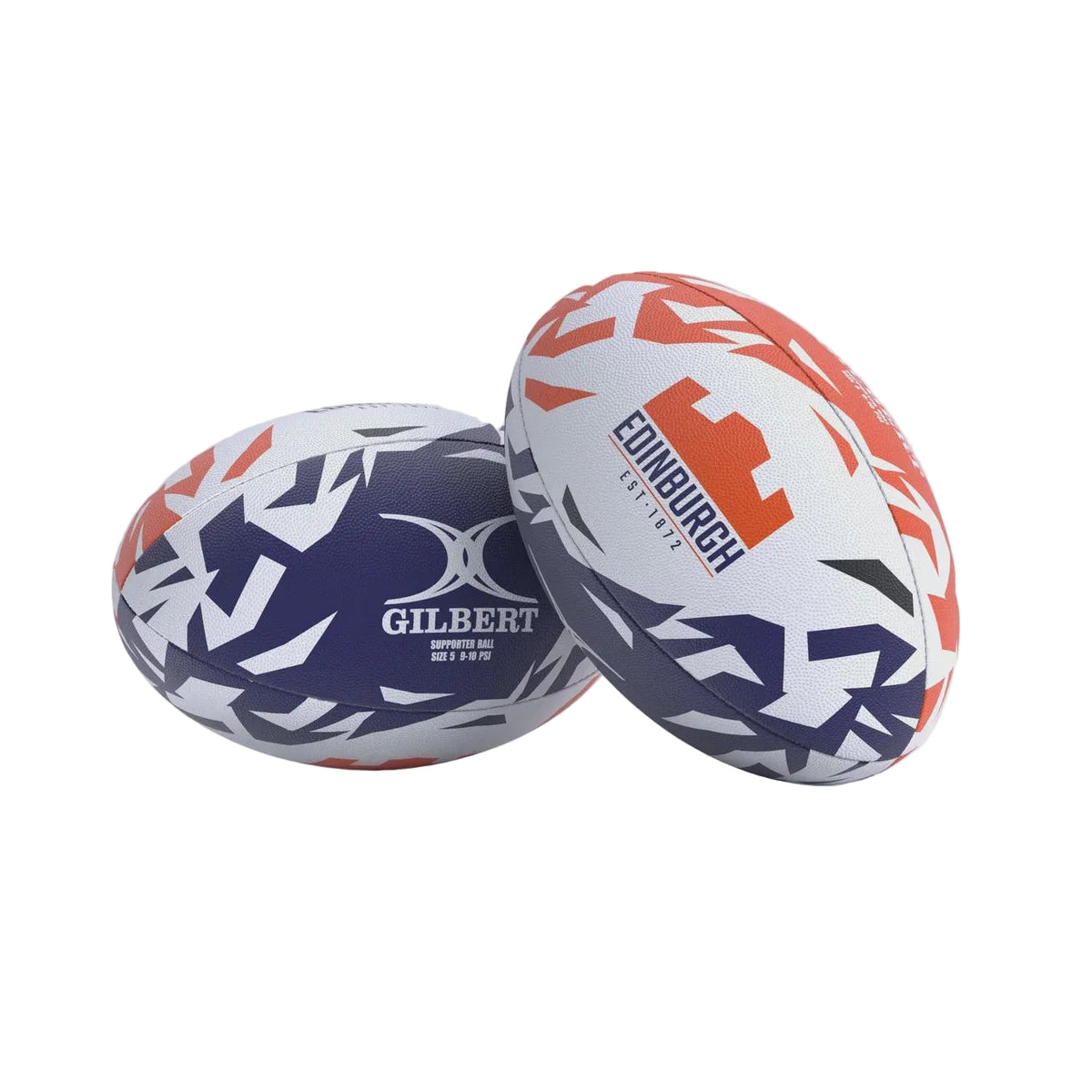 Gilbert Edinburgh Supporter Rugby Ball