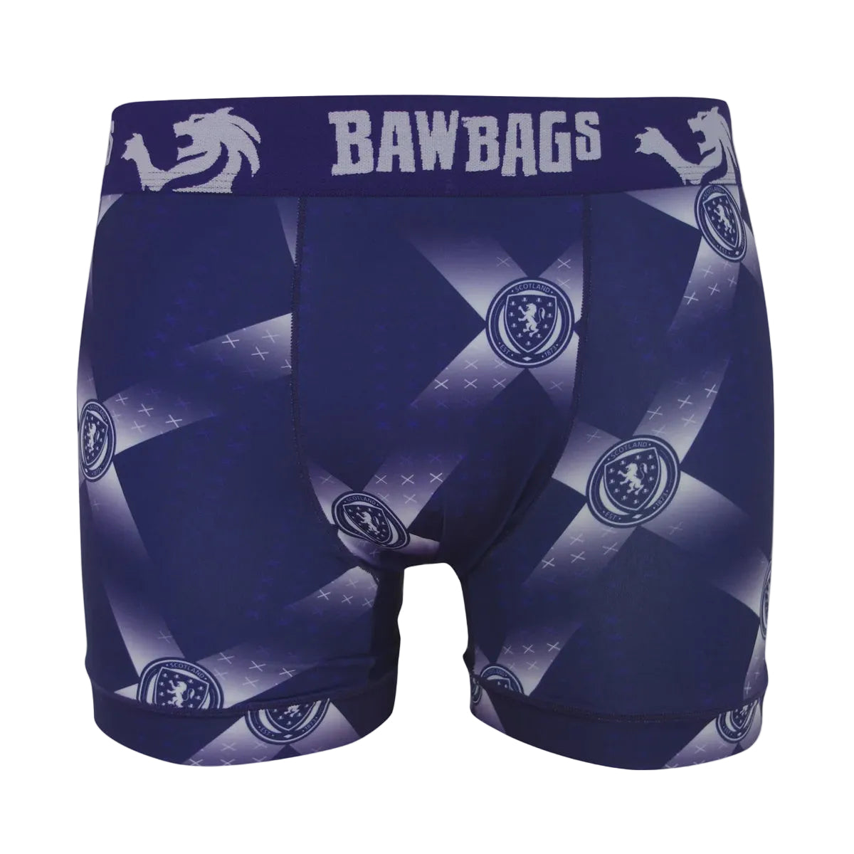 Bawbags Kids Cool De Sacs Scotland National Team Kit Boxer Shorts