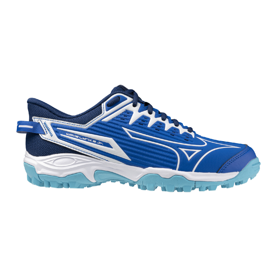 Mizuno Wave Lynx 2 Jr Hockey Shoes - Blue