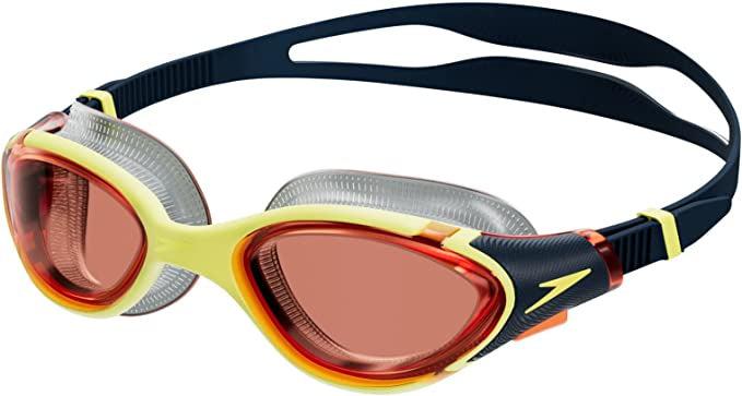 Speedo Biofuse 2.0 Goggles (Yellow/Black - Adult)-Bruntsfield Sports Online