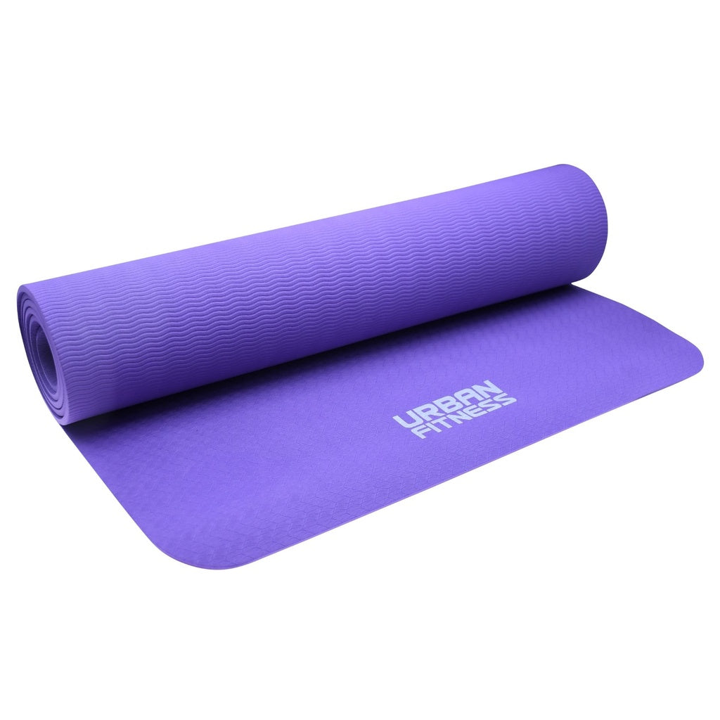 Urban Fitness 6mm Purple Yoga Mat