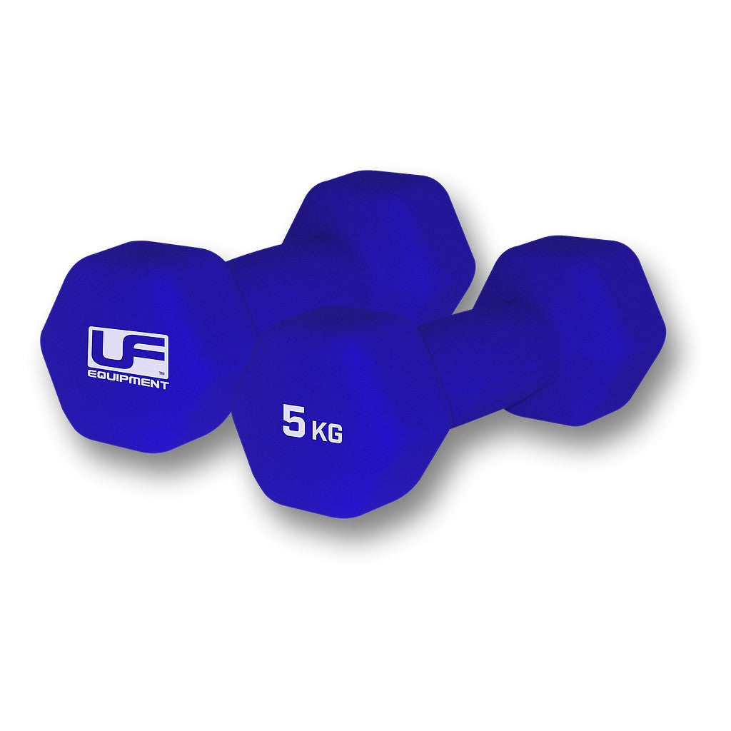 Urban Fitness Hex 5kg Dumbbells