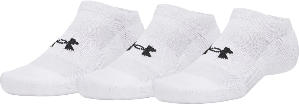 Under Armour Performance Cotton No Show Socks - (3 Pack)