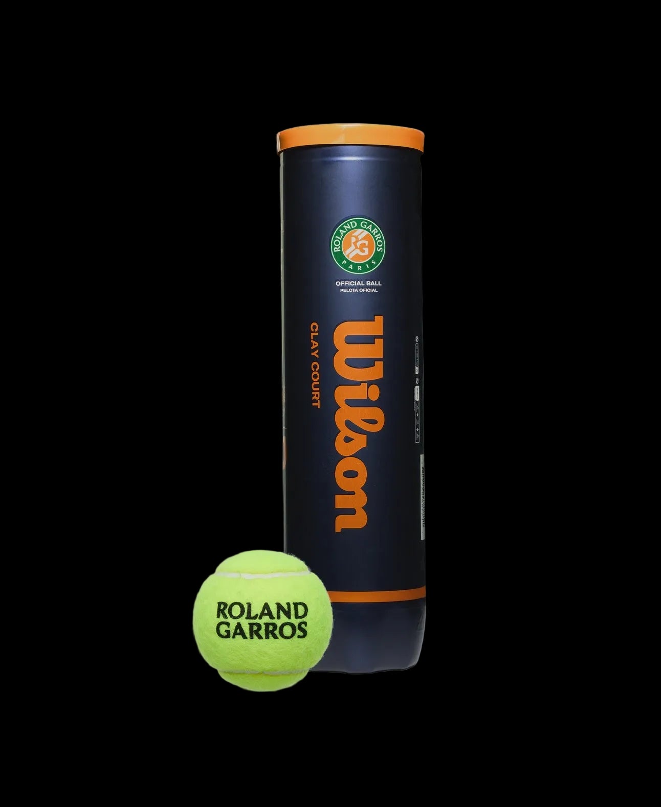 Wilson Roland Garros Clay Court Tennis Balls